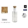 Glass Bottle La Mediterránea Transparent Glass 1 L (24 Units)