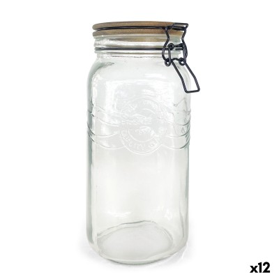 Jar La Mediterránea Transparent 2 L (12 Units)