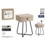 Side table MobleKit Brown Black 40 x 34 x 60 cm (3 Units)