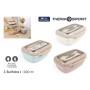 Lunch box ThermoSport Rectangular 1 L (12 Units)