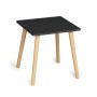Table d'appoint MobleKit Marron Noir 40 x 40 x 40 cm (2 Unités)