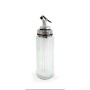 Cruet Quttin OTTICO Transparent Silver Glass 250 ml (24 Units)