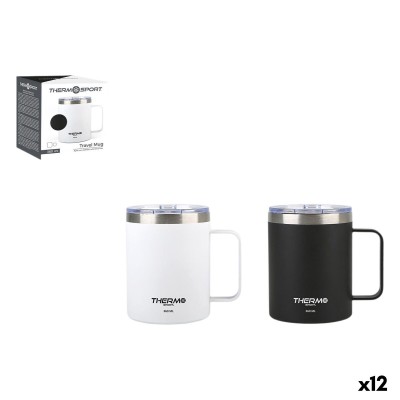 Thermal Cup with Lid ThermoSport 360 ml (12 Units)