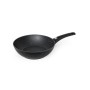 Wok Quttin Universe Noir Aluminium forgé Ø 28 cm (6 Unités)