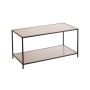 Table d'appoint MobleKit Marron Noir 78 x 38 x 38 cm Bois (3 Unités)