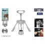 Bottle Opener with Corkscrew Quttin 18 x 7 x 4 cm Silver (18 Units)