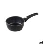 Saucepan Quttin UNIVERSE Black Aluminium Ø 16 cm 16 x 7,5 cm (6 Units)