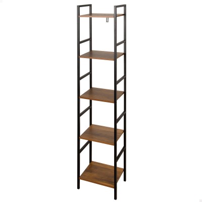 Shelves Max Home Iron MDF Wood 5 Shelves 30 X 144 X 24 CM