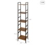 Shelves Max Home Iron MDF Wood 5 Shelves 30 X 144 X 24 CM