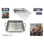 Baking tray Quttin Silver Steel 30 x 24 x 5,5 cm (12 Units)