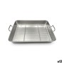 Baking tray Quttin Silver 40,7 x 31,7 x 5,5 cm (12 Units)