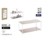 Side table MobleKit White Brown 78 x 38 x 38 cm Wood (3 Units)