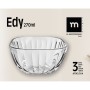 Set de Bols La Mediterránea Edy Transparent verre 270 ml 3 Pièces (12 Unités)