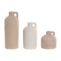 Set of 3 Vases Home ESPRIT Multicolour Stoneware 9 x 9 x 24 cm (3 Pieces)
