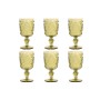 Set de Verres Home ESPRIT Vert Verre 265 ml (6 Unités)