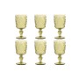 Set de Verres Home ESPRIT Vert Verre 310 ml (6 Unités)