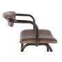 Tabouret Home ESPRIT Cuir Fer