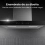 Cecotec Conventional Hood 60 cm Bolero Flux TT 605500 Black Glass A++