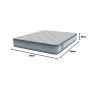 Matelas Cecotec Flow PureVital 5990 190 x 90 cm Lit simple