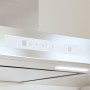 Hotte standard Cecotec Bolero Flux TT 608000 Slim Glass Blanc