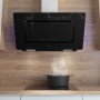 Cecotec Conventional Hood Bolero Flux DT 908002 90 cm Black Glass A++ 210W