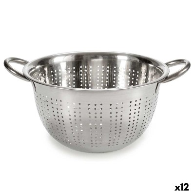 Strainer Kinvara Silver Stainless steel 30,5 x 14 x 24 cm (12 Units)