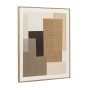 Painting Home ESPRIT Brown Beige Abstract Urban 80 x 4,5 x 100 cm (2 Units)