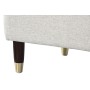 Banquette Home ESPRIT Beige Bois MDF 110 x 45 x 44 cm