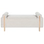 Bench Home ESPRIT Beige Golden Pinewood 120 x 45 x 50 cm