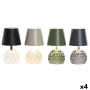 Desk lamp Home ESPRIT Yellow Green Grey (4 Units)