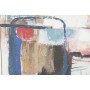 Painting Home ESPRIT Blue White Abstract Urban 114 X 6 X 143,5 CM