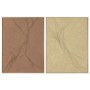 Painting Home ESPRIT Mustard Terracotta Modern 90 x 4,5 x 120 cm (2 Units)