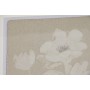Cadre Home ESPRIT Blanc Beige Fleurs Shabby Chic 62,5 X 3,8 X 62,5 CM (2 Unités)