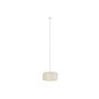Ceiling Light Home ESPRIT Beige Jute Metal 60 W 45 x 45 x 28 cm