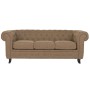 Canapé Home ESPRIT Marron Vintage 199 X 82 X 76 CM 196 X 81 X 76 CM