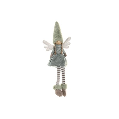 Christmas bauble Home ESPRIT Green Fairy 18 X 12 X 50 CM