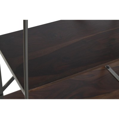 Shelves Home ESPRIT Black Natural Wood Metal 213 x 43 x 220 cm