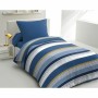 Duvet cover set HOME LINGE PASSION Blue White 140 x 200 cm
