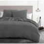 Duvet cover set HOME LINGE PASSION Anthracite Super king 3 Pieces