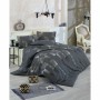 Duvet cover set Anthracite Super king 3 Pieces