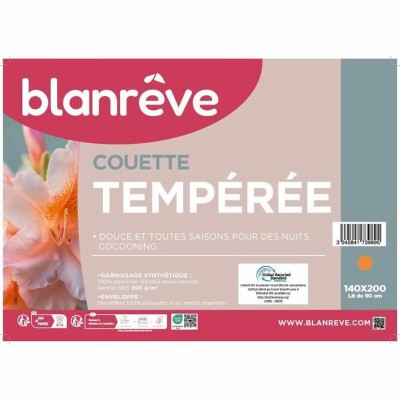 Duvet Blanreve White 300 g/m² 140 x 200 cm