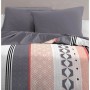 Parure de couette HOME LINGE PASSION Bleu 220 x 240 cm