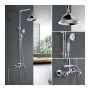 Shower Column Rousseau Grey Polycarbonate