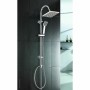 Colonne de douche Rousseau Soto Gris Chrome Métal 22 mm 73 x 73 mm