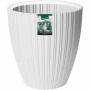 Plant pot Garden ID Fancy White Polyethylene 40 x 42 cm