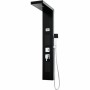 Colonne de douche Rousseau Torquay Noir ABS 126,6 x 20 cm Hydromassage