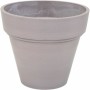 Pot Mega Collections Ecostone Planter Marron Taupe Plastique Recyclado 43 x 43 x 74 cm 41 x 35 cm