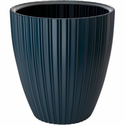 Plant pot Garden ID Fancy Blue Polyethylene 40 x 42 cm