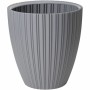 Plant pot Garden ID Fancy Grey Polyethylene 40 x 42 cm