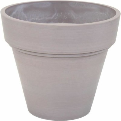 Plant pot Mega Collections Ecostone Planter Brown Taupe Plastic Recycled 35 cm 38 x 38 x 68 cm 35 x 30 cm